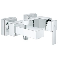 Baterie de dus, Grohe, monocomanda, forma patrata, crom