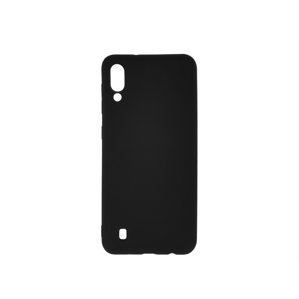 Husa de protectie spate Level pentru Samsung Galaxy M10, Silicon, Negru
