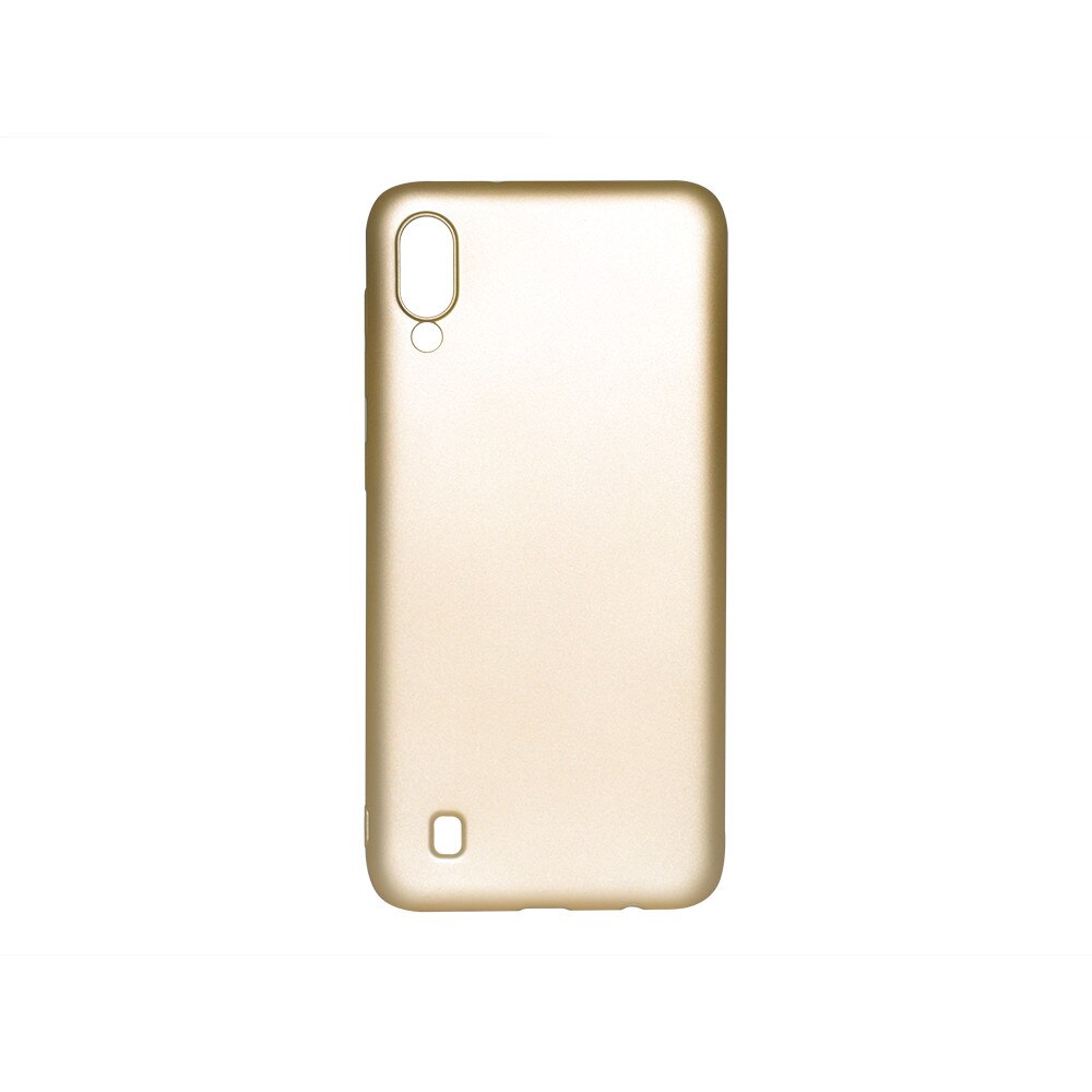 Husa de protectie spate Level pentru Samsung Galaxy M10, Silicon, Golden