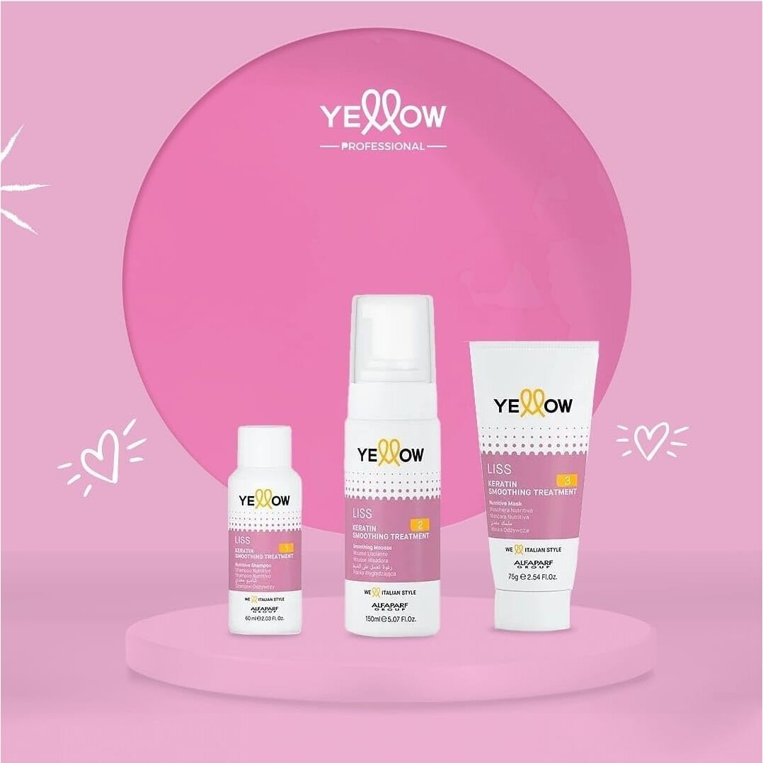 Keratina Yellow Liss Keratin Smoothing Treatment Keratina Alfaparf
