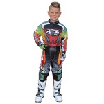 Wulfsport Attack Motoros versenyruha 11-13 éves gyermekeknek, Többszínű, Méret L