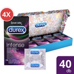 Durex Intense Orgasmic óvszer diszkrét csomagolásban, 40 db