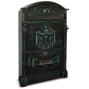 Cutie postala exterior, verde antichizat,41x26x9cm,Technomax, ORC/VA Cutie postala exterior, verde antichizat,41x26x9cm,Technomax, ORC/VA