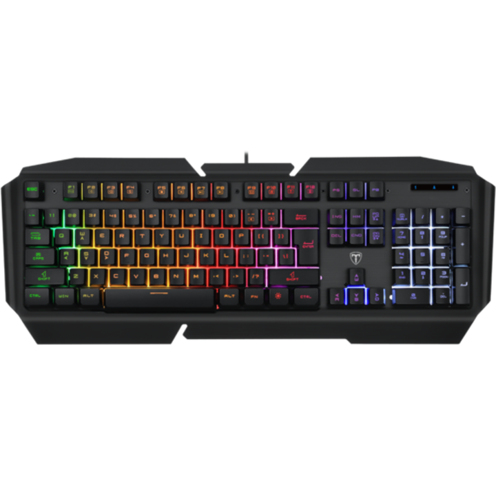 Геймърска клавиатура Redragon T-Dagger Landing-Ship, черен, USB, Черен T-TGK200