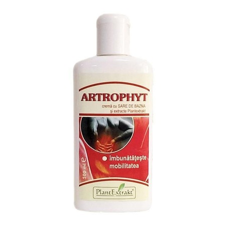 Artrophyt Crema Cu Sare De Bazna Si Extracte Plantextrakt Plantextrakt 100ml Emag Ro