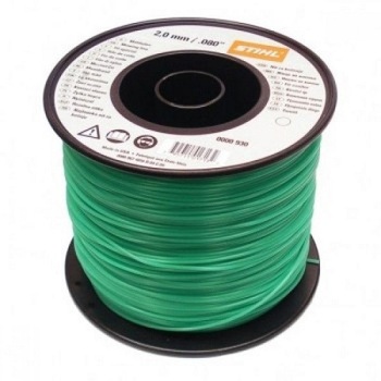 Fir nylon STIHL rotund 2,0 mm x 1544 m verde Fir nylon STIHL rotund 2,0 mm x 1544 m verde
