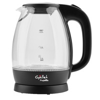 Cana electrica fierbator GALLET BOU786, 1.7 L, 2200 W, sticla, iluminare interioara