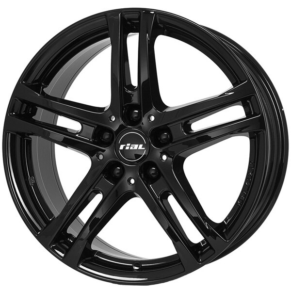 Janta aliaj RIAL Bavaro 757 Negru 7,5x17 5x108 ET47