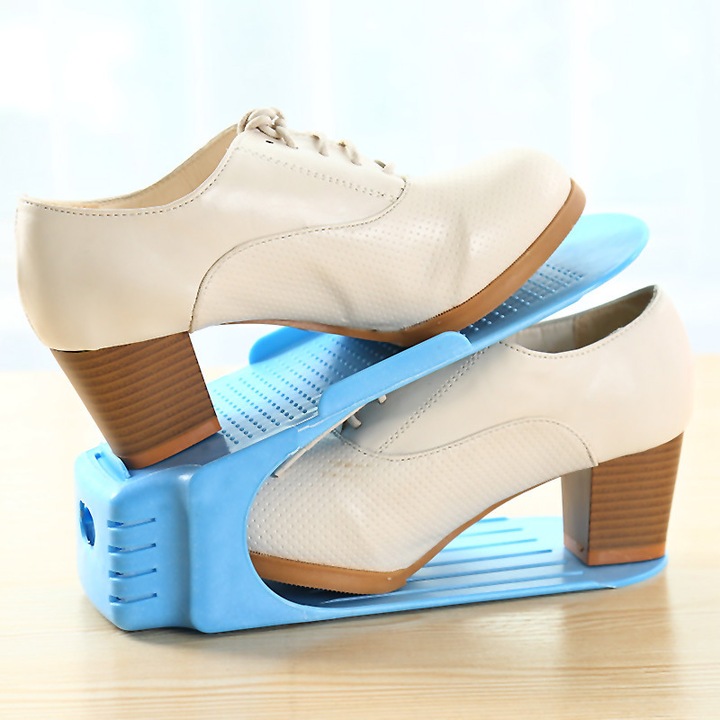 Organizator incaltaminte Diamandino, set, 30x45x15cm, alb