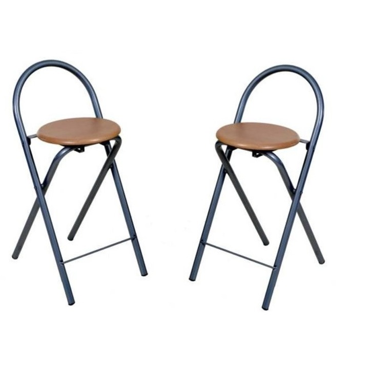 2db Ikoni Polka összecsukható kényelmes szék 81x30x30 cm