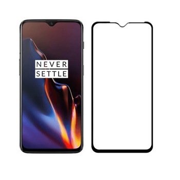 Folie protectie pentru OnePlus 6T din sticla securizata full size, negru Folie protectie pentru OnePlus 6T din sticla securizata full size, negru
