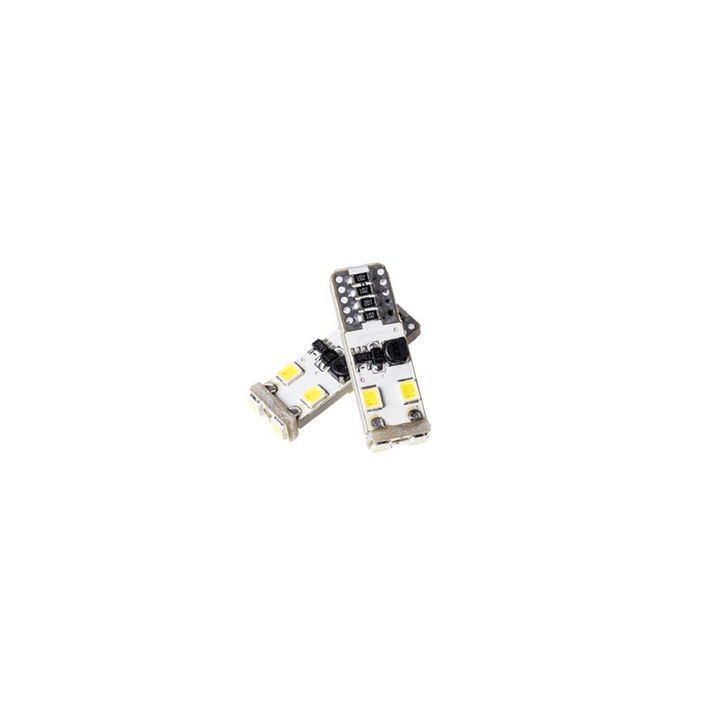 Set 2 becuri LED W5W T10 CANBUS 6SMD 2835 EPL105 Einparts