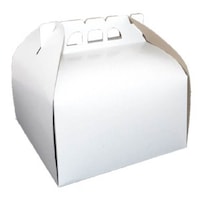 Cutii pentru Tort Albe CT4, 30x30 cm, 25 Buc/Bax, Carton Duplex - Ambalaje Cofetarie si Patiserie, Cutie Alba pentru Tort, Ambalaj din Carton pentru Torturi si Prajituri