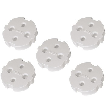 Set de sigurante pentru prize, 5 bucati, HAMA-47755 Set de sigurante pentru prize, 5 bucati, HAMA-47755