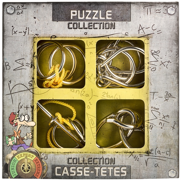 Комплект 4 метални играчки Eureka! - Expert