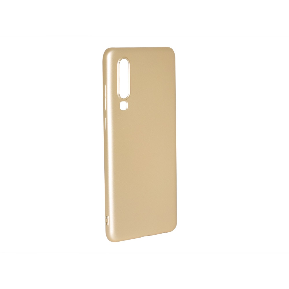 Husa de protectie spate Level pentru Huawei P30, Silicon, Golden