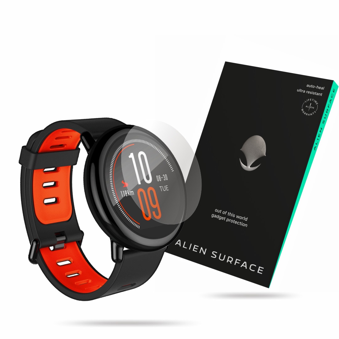 Folie Alien Surface, Xiaomi Amazfit Pace, protectie ecran 1+2 Rezerve