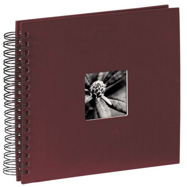 Album foto cu HAMA-90144 Fine Art, 36 x 32 cm, 300 de fotografii, Burgundia
