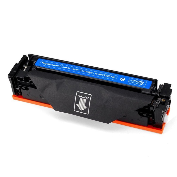 CF401X Cartus toner compatibil cu HP Color LaserJet M252/252n/252DN/252DW,M277n/M277DW Cyan 2300 pagini