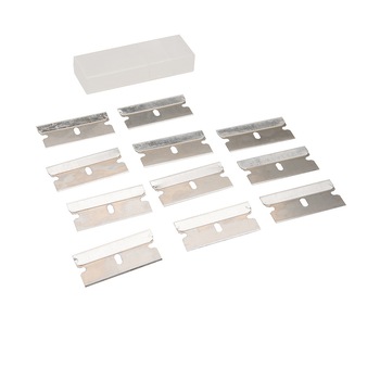 Set 10 lame cutter spatula, 38x19x0.25mm, Silverline Set 10 lame cutter spatula, 38x19x0.25mm, Silverline