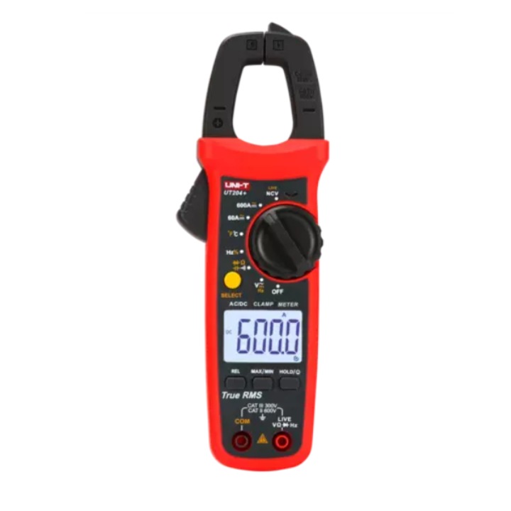 Цифров амперклещи 400A AC/DC UNI-T, UT204+