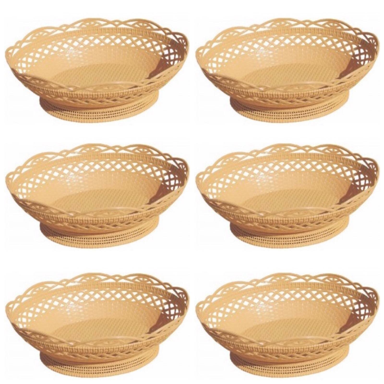 Set 6 bucati Cos de Paine Rustic