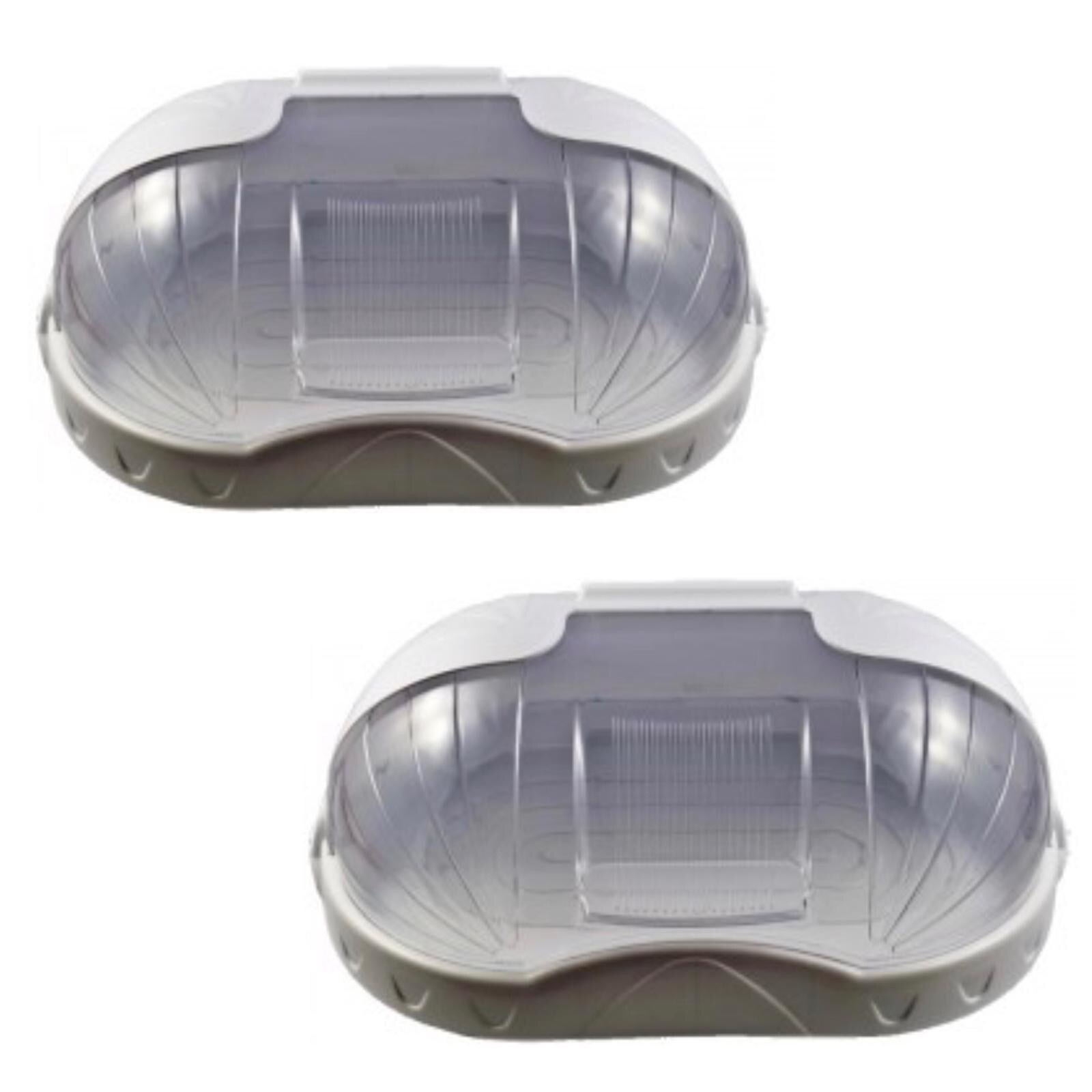 Pachet 2 x Cutie de Paine, plastic