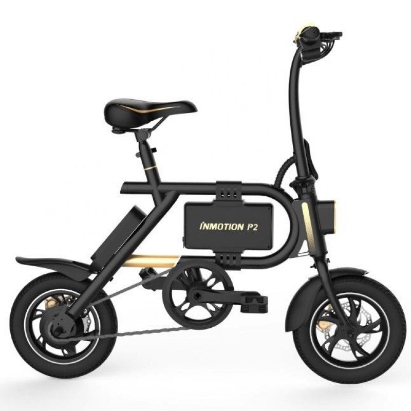 Bicicleta electrica foldabila Inmotion P2 Black, 350W
