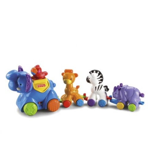 Jucarie Parada Animalelor Apasa si Merge Fisher Price