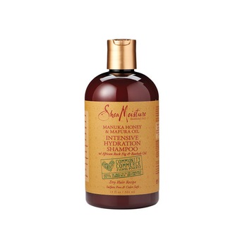 Sampon hidratant cu miere de Manuka si unt de Mafura, Shea Moisture, 384 ml Sampon hidratant cu miere de Manuka si unt de Mafura, Shea Moisture, 384 ml