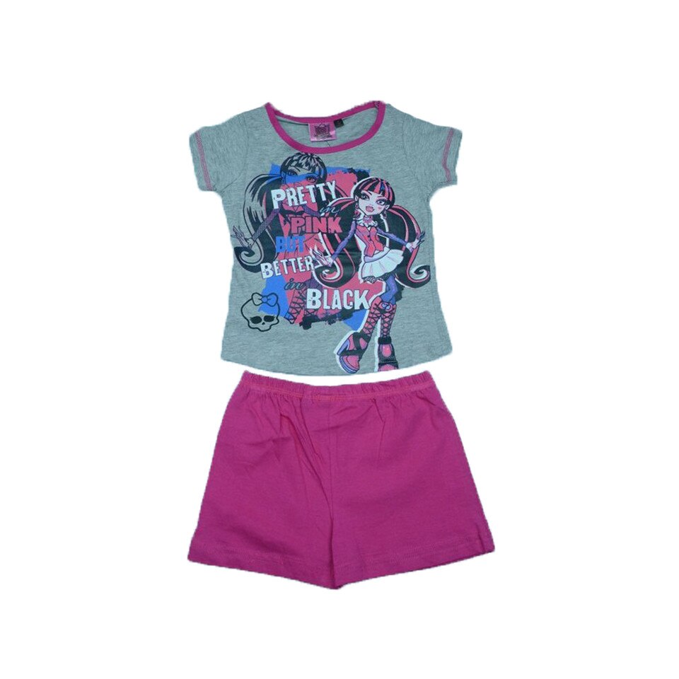 Compleu 2 piese fetite Setino Montser 830-125G, Gri