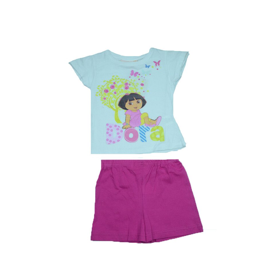 Compleu 2 piese fetite Disney NT03-A, Alb