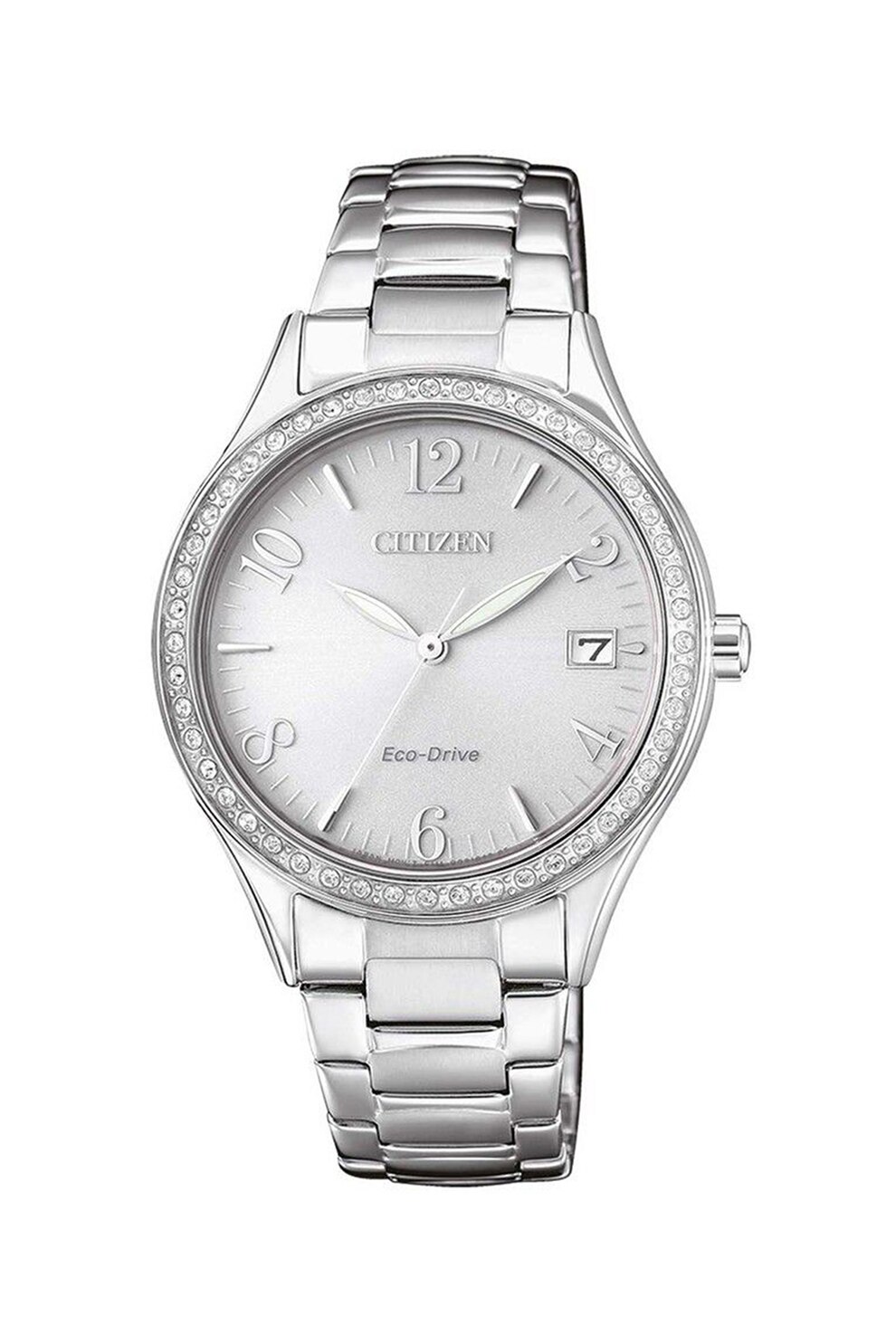 Citizen, Ceas cu cristale , Argintiu