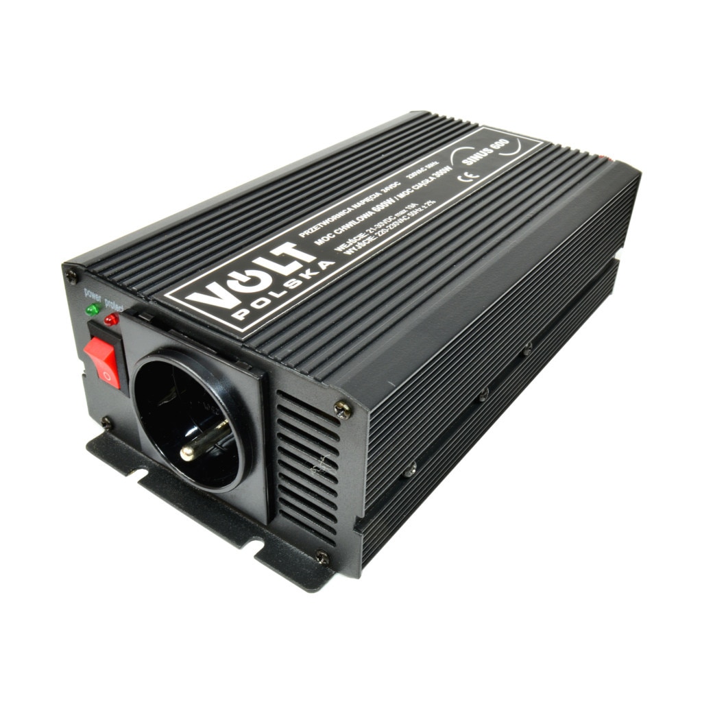 Invertor VOLT SINUS PUR 300/600W 24/230V