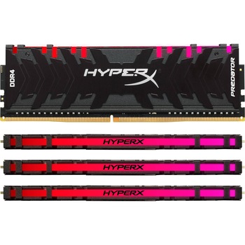 Memorie HyperX Predator RGB 64GB (4x16GB), DDR4, 3000MHz, CL15, 1.35V Memorie HyperX Predator RGB 64GB (4x16GB), DDR4, 3000MHz, CL15, 1.35V