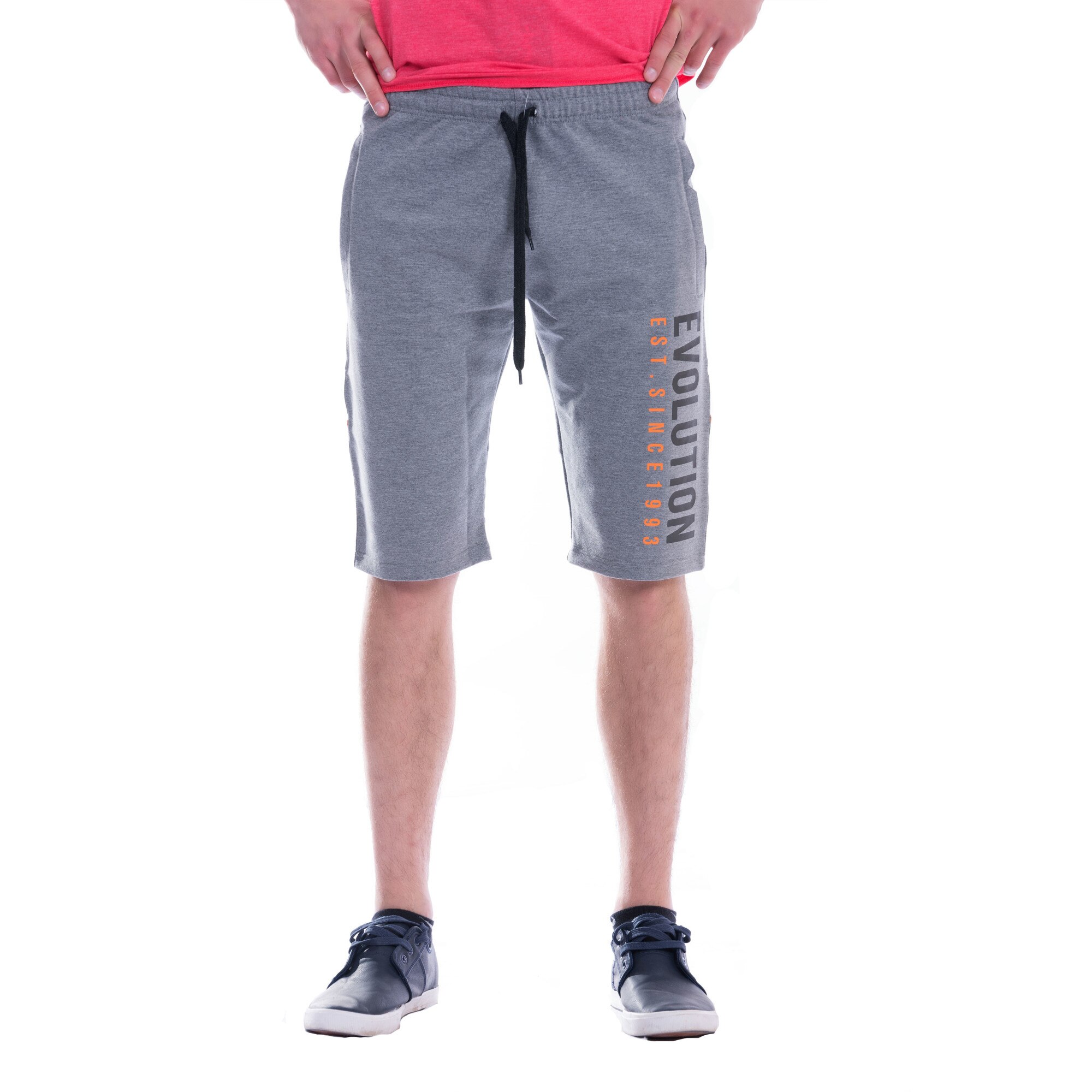 Pantaloni scurti S-LINE Evo Pentru Barbati, Gri melange, 2XL