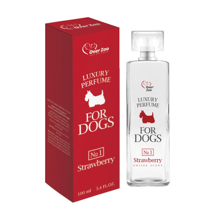 Over Zoo parfüm kutyáknak, Eper, 100 ml