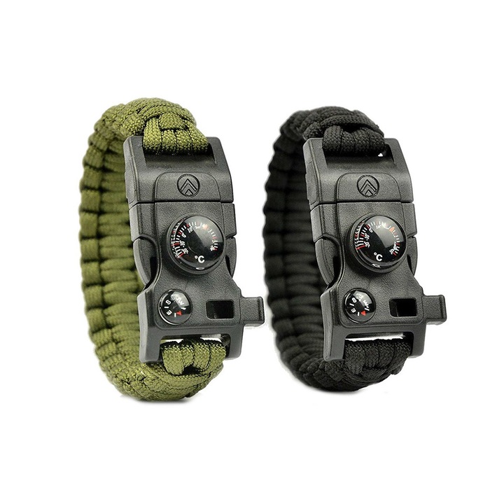 Set 2 bratari fluer, cremene, busola sme-3743