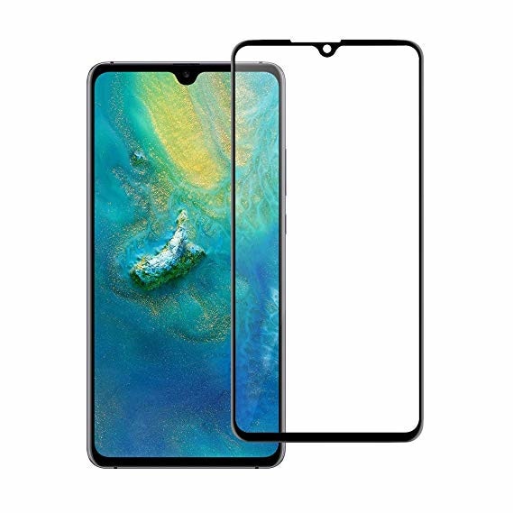 Folie de sticla Huawei P30, MyStyle 9D FULL GLUE BLACK