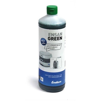 Concentrat sanitar Enders Ensan Green, 1 l, pentru rezervorul de apa reziduala Concentrat sanitar Enders Ensan Green, 1 l, pentru rezervorul de apa reziduala