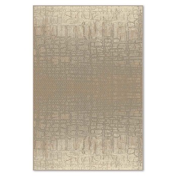 Covor lana 100% Bella 7290-1-50977, 080x150 cm, Bej, Model vintage Covor lana 100% Bella 7290-1-50977, 080x150 cm, Bej, Model vintage