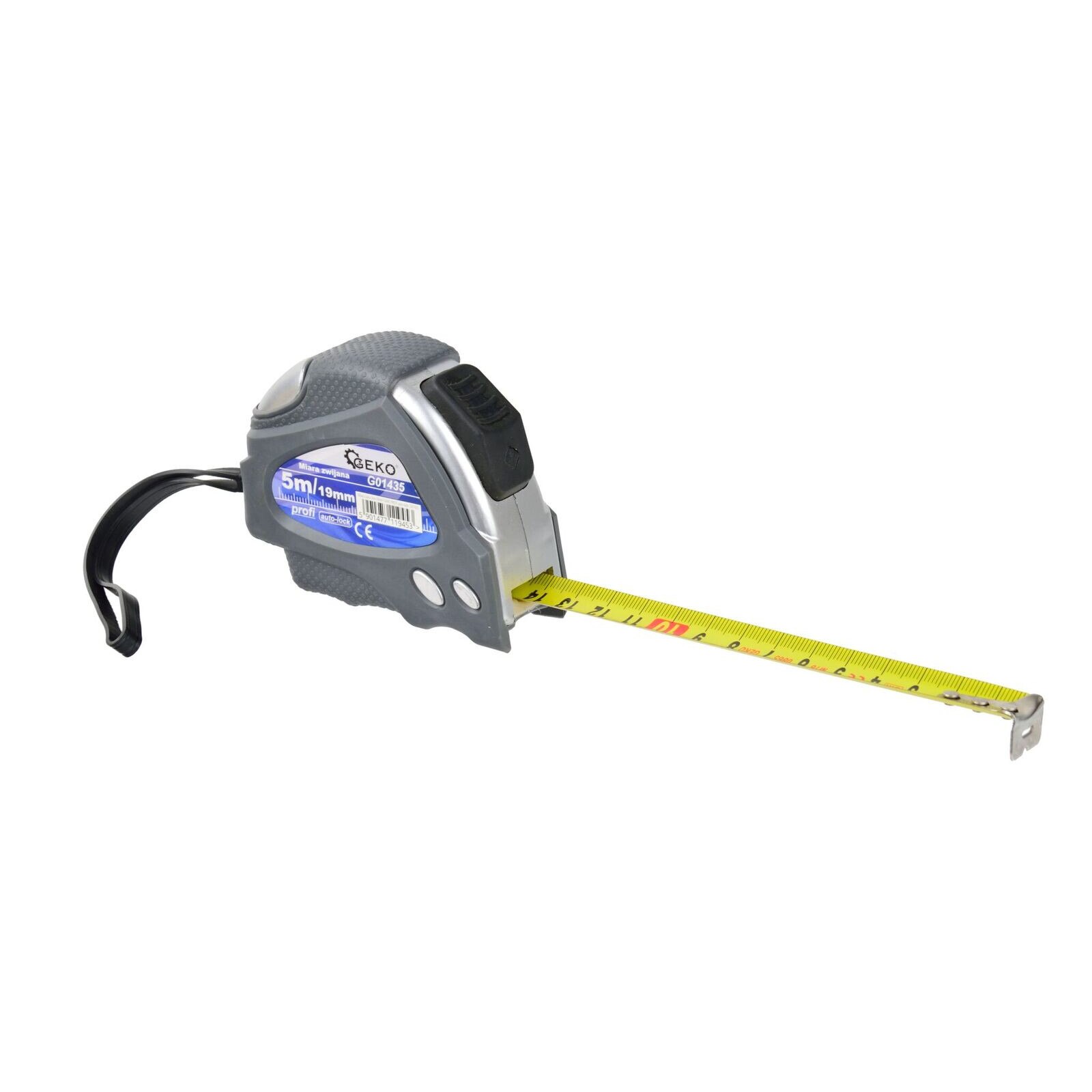 Ruleta 5mx19mm auto-blocare GEKO PROFI, G01435