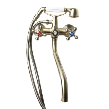 Baterie cada cu dus teava lunga, mobila, Vintage, Ermetiq Baterie cada cu dus teava lunga, mobila, Vintage, Ermetiq