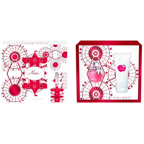 Set Cadou Nina Ricci Nina, Femei: 50ml Apa de Toaleta + 75ml Lotiune de Corp