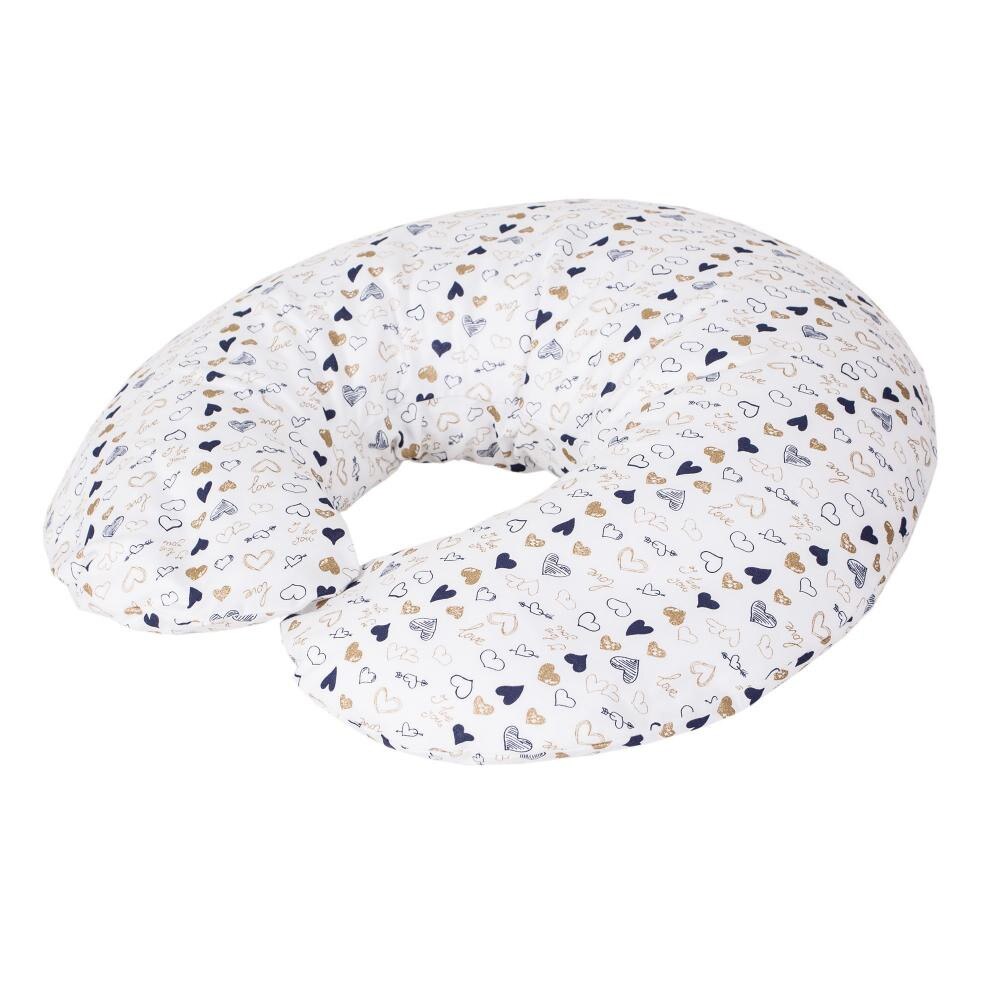Perna pentru alaptat cu microparticule Mini Inimioare