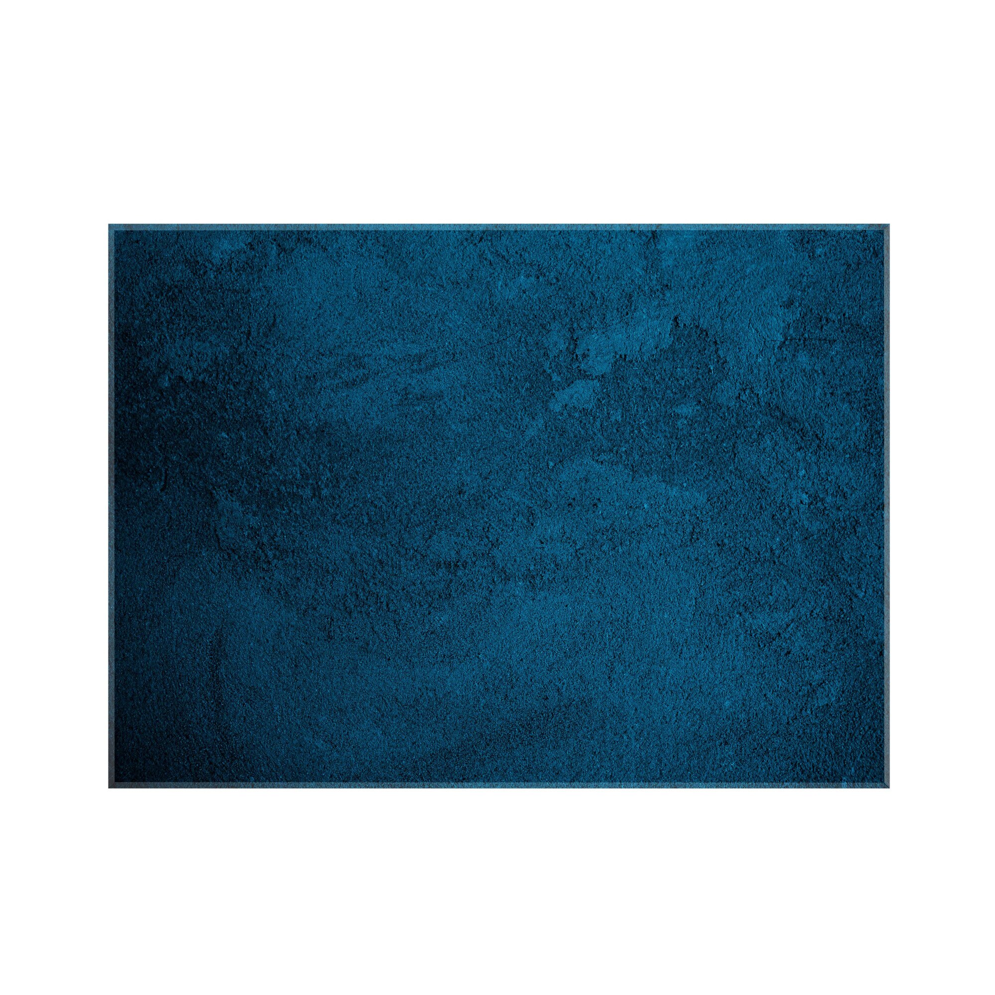 Sticla bucatarie securizata Saint Gobain Glass®, imprimata 90x65cm, protectie antistropire pentru aragaz, Ambra Deco, textura piatra albastru