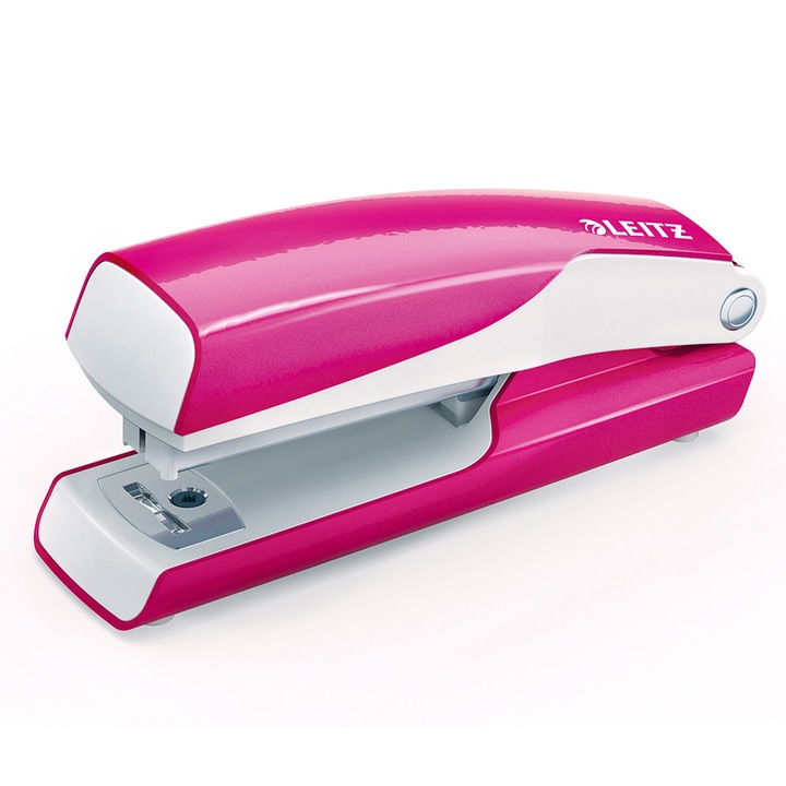 Mini tűzőgép 10 lapos Leitz Wow 5528 Pink Metallic