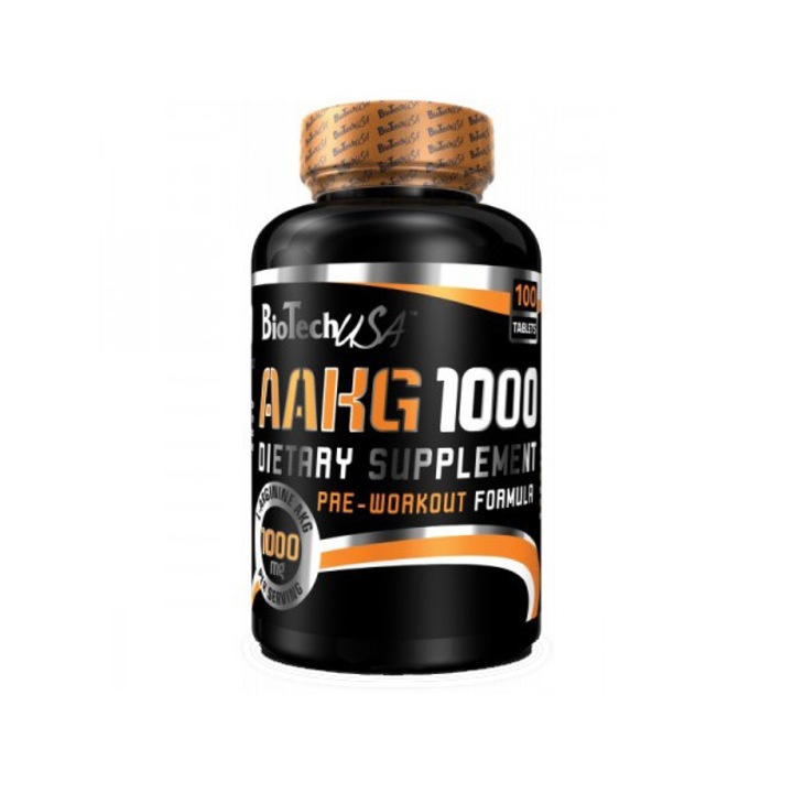 AAKG 1000, 100 таблетки, Biotech USA
