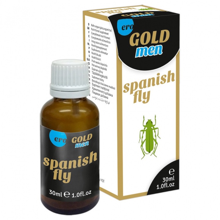 Hot Spanish Fly Gold afrodiziákum, férfiaknak, 30 ml