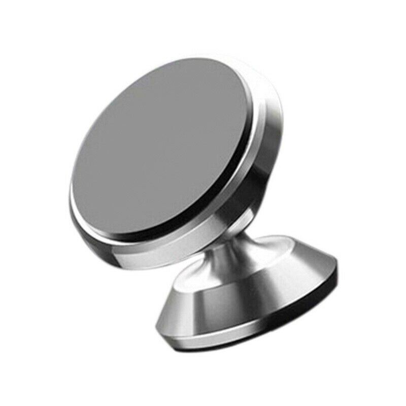 Suport auto telefon se misca 360 grade magnetic universal culoare argintie